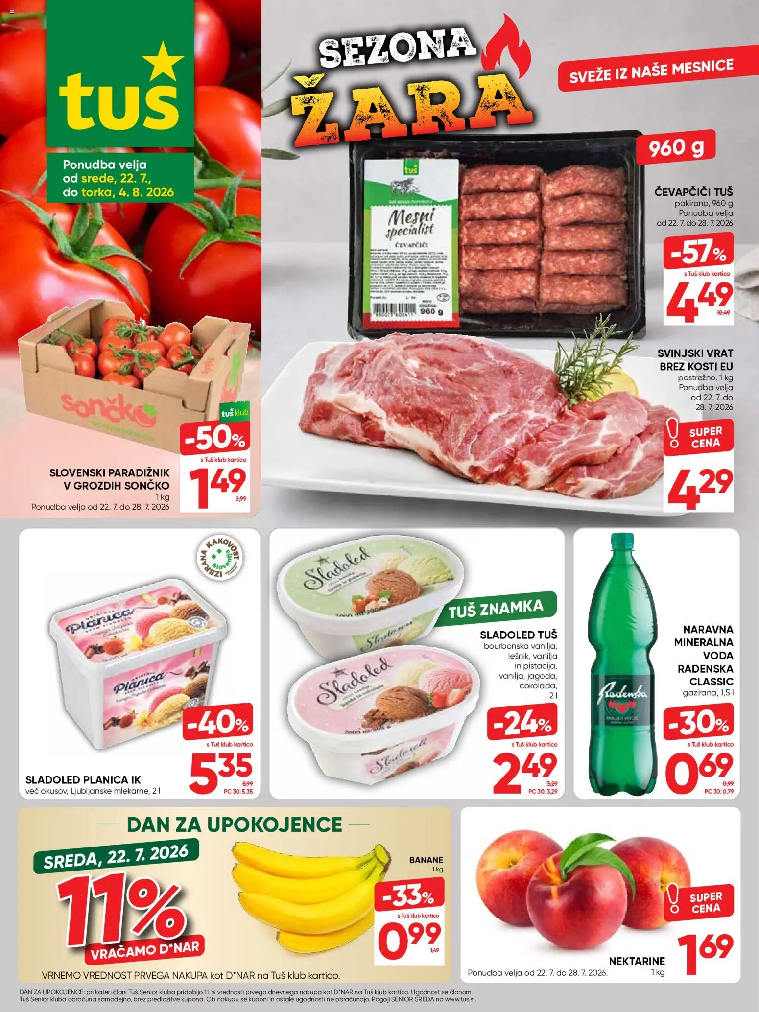 Predogled kataloga iz trgovine Tuš veljaven od 22.07.2026