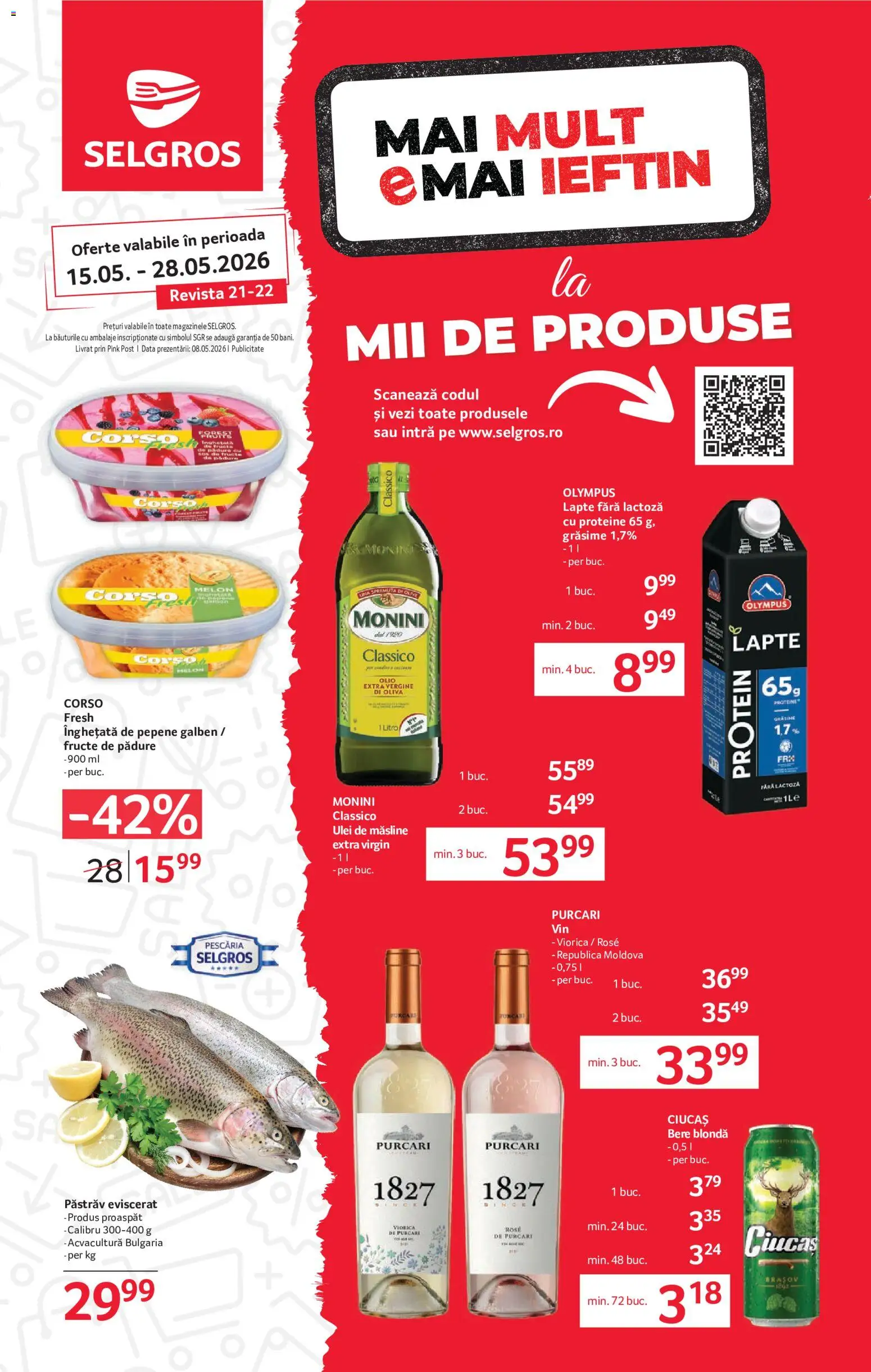 Previzualizarea de cataloage: Selgros Selgros Catalog valabil de la 15.05.2026