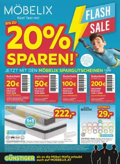 Vorschau der Angebote: Möbelix Flash Sale gültig ab 01.06.2026