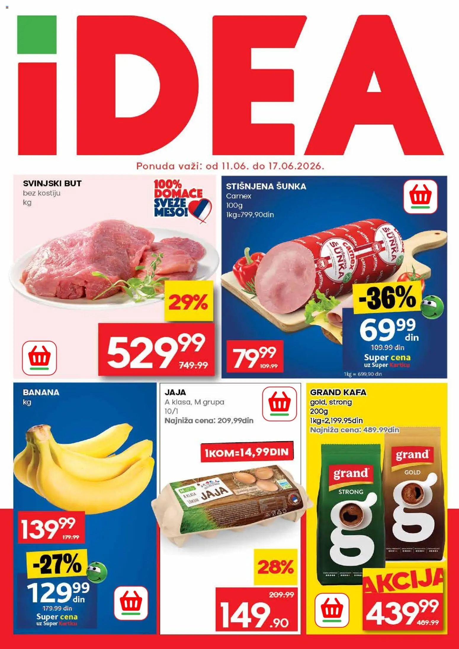 Pregled Idea kataloga - važi od 11.06.2026