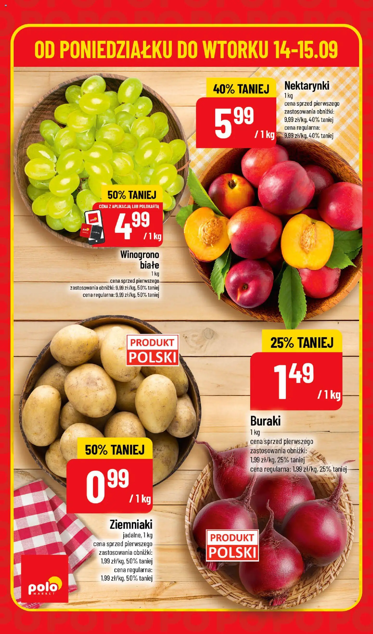 Pogląd gazetki "POLOmarket gazetka - Super Hity" ze sklepu POLOmarket ważnej od 14.09.2026