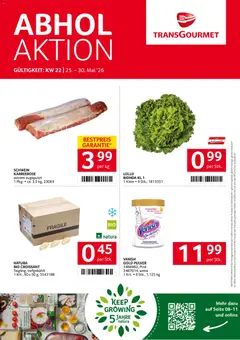 Vorschau der Angebote: Transgourmet Transgourmet Flugblatt gültig ab 25.05.2026