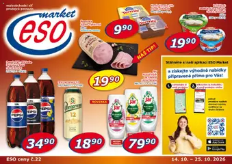 Náhled nabídky: Eso market Eso market leták platný od 14.10.2026
