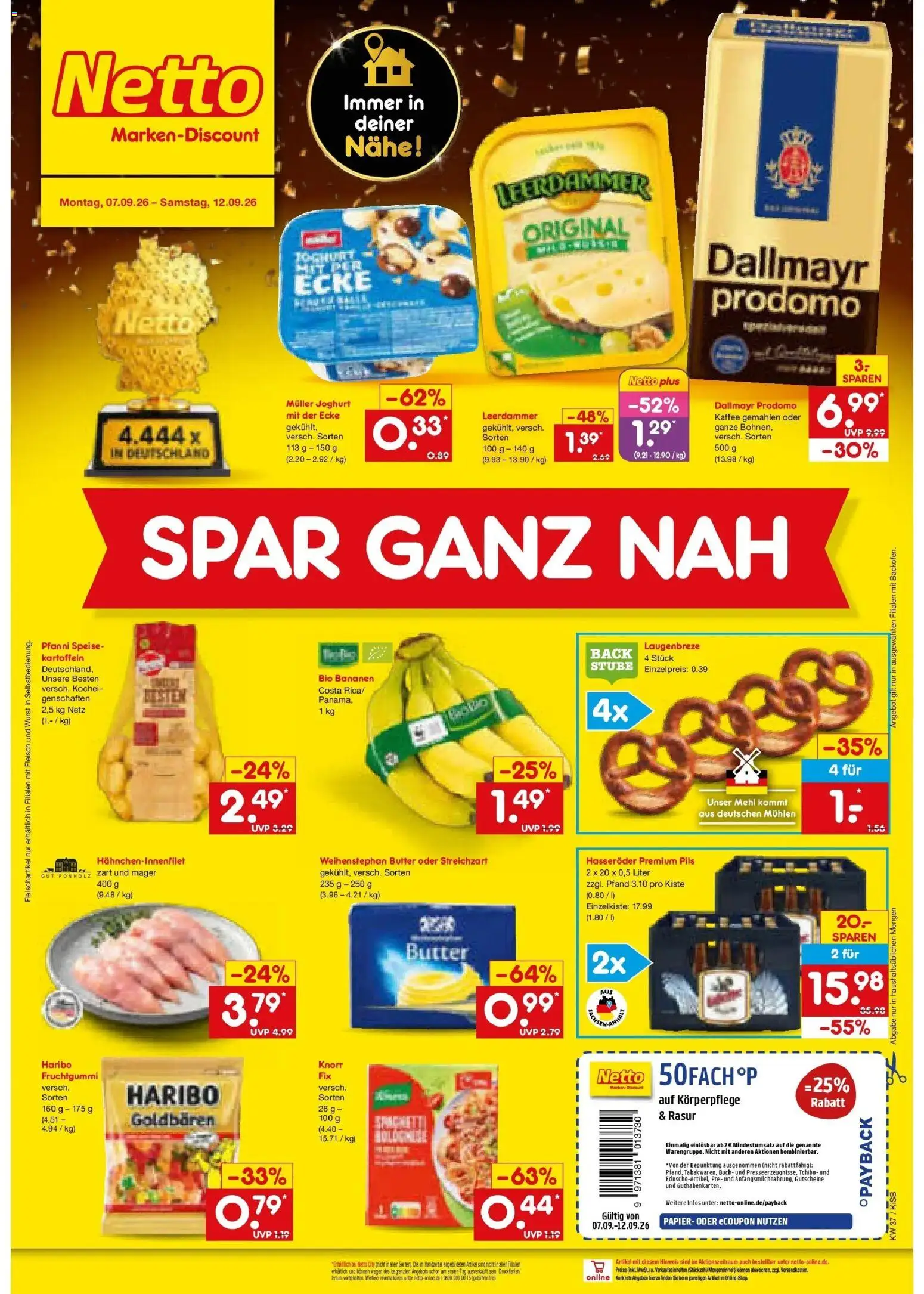 Vorschau von dem Prospekt des Geschäftes Netto Marken-Discount, gültig ab dem 07.09.2026