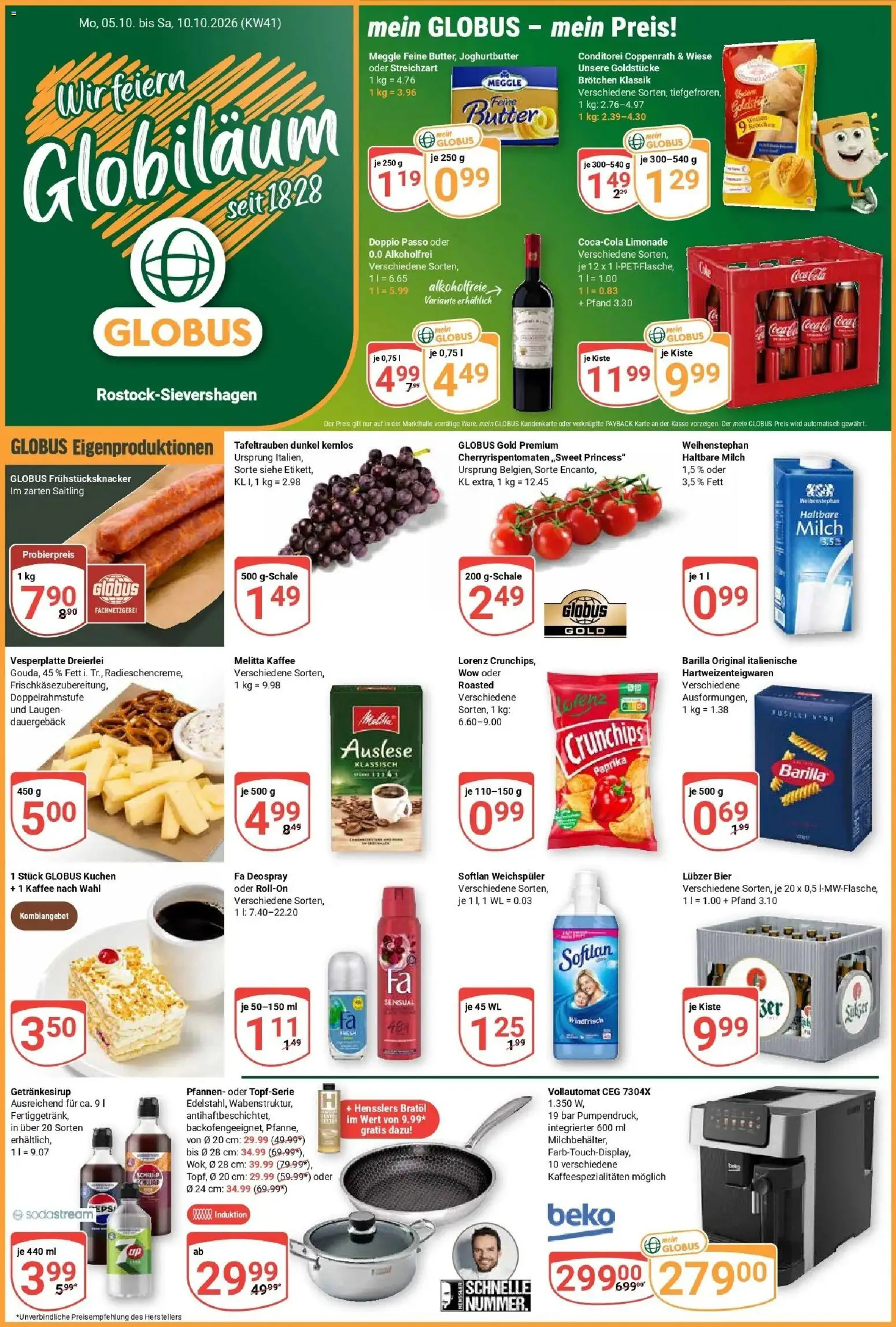 Vorschau von dem Prospekt des Geschäftes Globus, gültig ab dem 05.10.2026