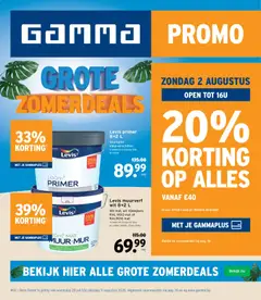 Voorbeeld van GAMMA Folder van winkel GAMMA geldig vanaf 29/07/2026