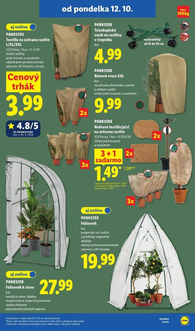 Nový Lidl leták od 12.10.