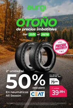 Vista previa del folleto de la tienda Aurgi válido desde el 21/09/2026 