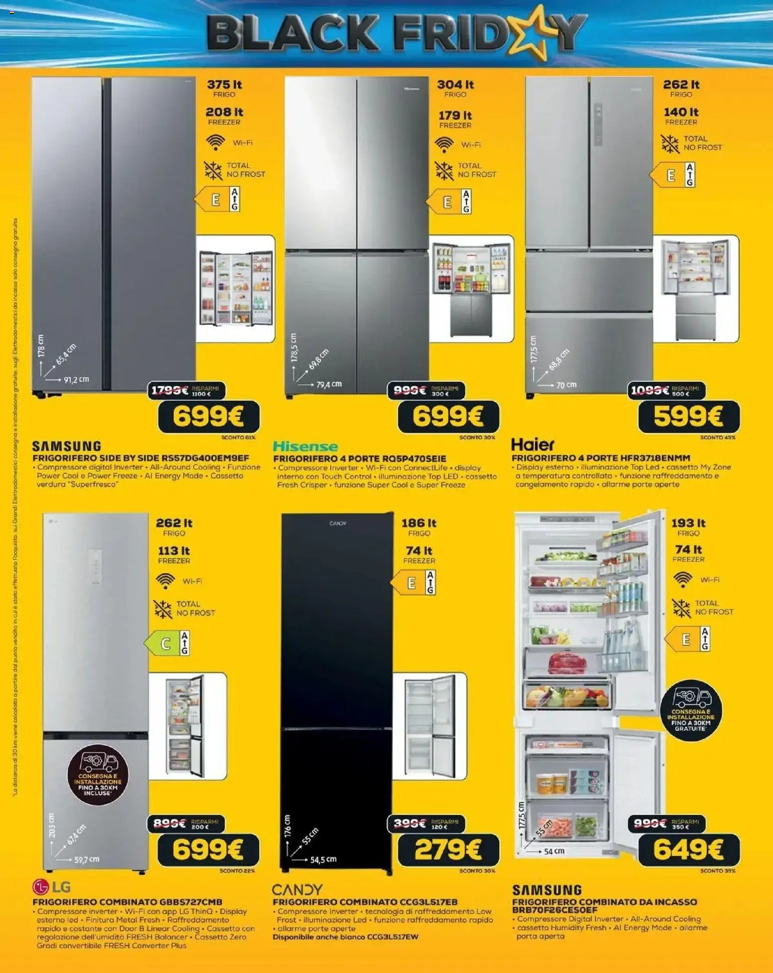Anteprima dell'opuscolo Euronics Black Friday dal negozio Euronics valido da 29/10/2026