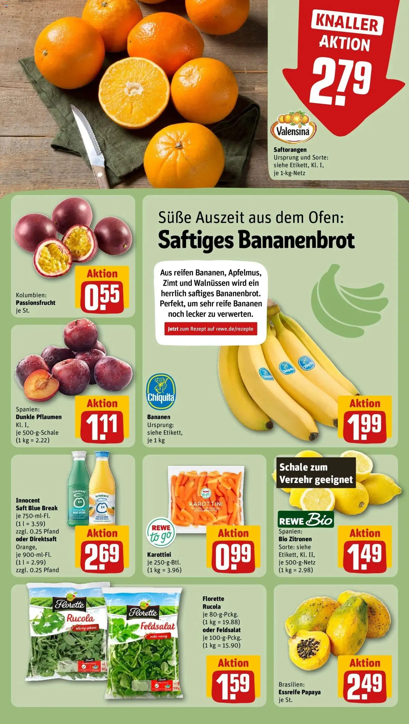 Vorschau von dem Prospekt des Geschäftes Rewe, gültig ab dem 12.10.2026