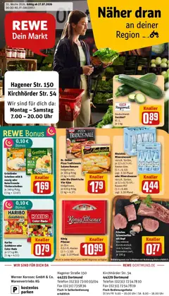 Vorschau von dem Prospekt des Geschäftes Rewe, gültig ab dem 27.07.2026