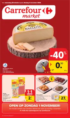 Voorbeeld van Carrefour market Folder van winkel Carrefour market geldig vanaf 28/10/2026