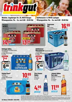 Vorschau von dem Prospekt des Geschäftes Trinkgut, gültig ab dem 31.08.2026