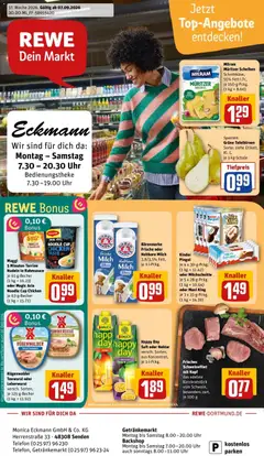 Vorschau von dem Prospekt des Geschäftes Rewe, gültig ab dem 07.09.2026