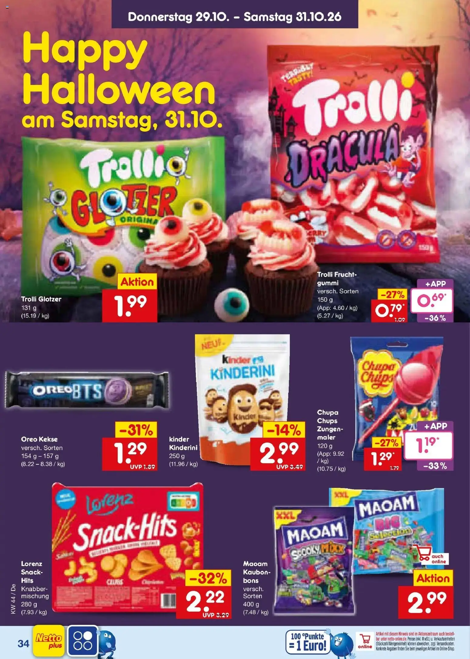 Vorschau von dem Prospekt des Geschäftes Netto Marken-Discount, gültig ab dem 26.10.2026