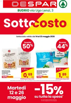 Anteprima dell'opuscolo Despar volantino Budrio dal negozio Despar valido da 14/05/2026