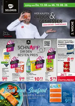 Vorschau von dem Prospekt des Geschäftes Selgros, gültig ab dem 13.08.2026