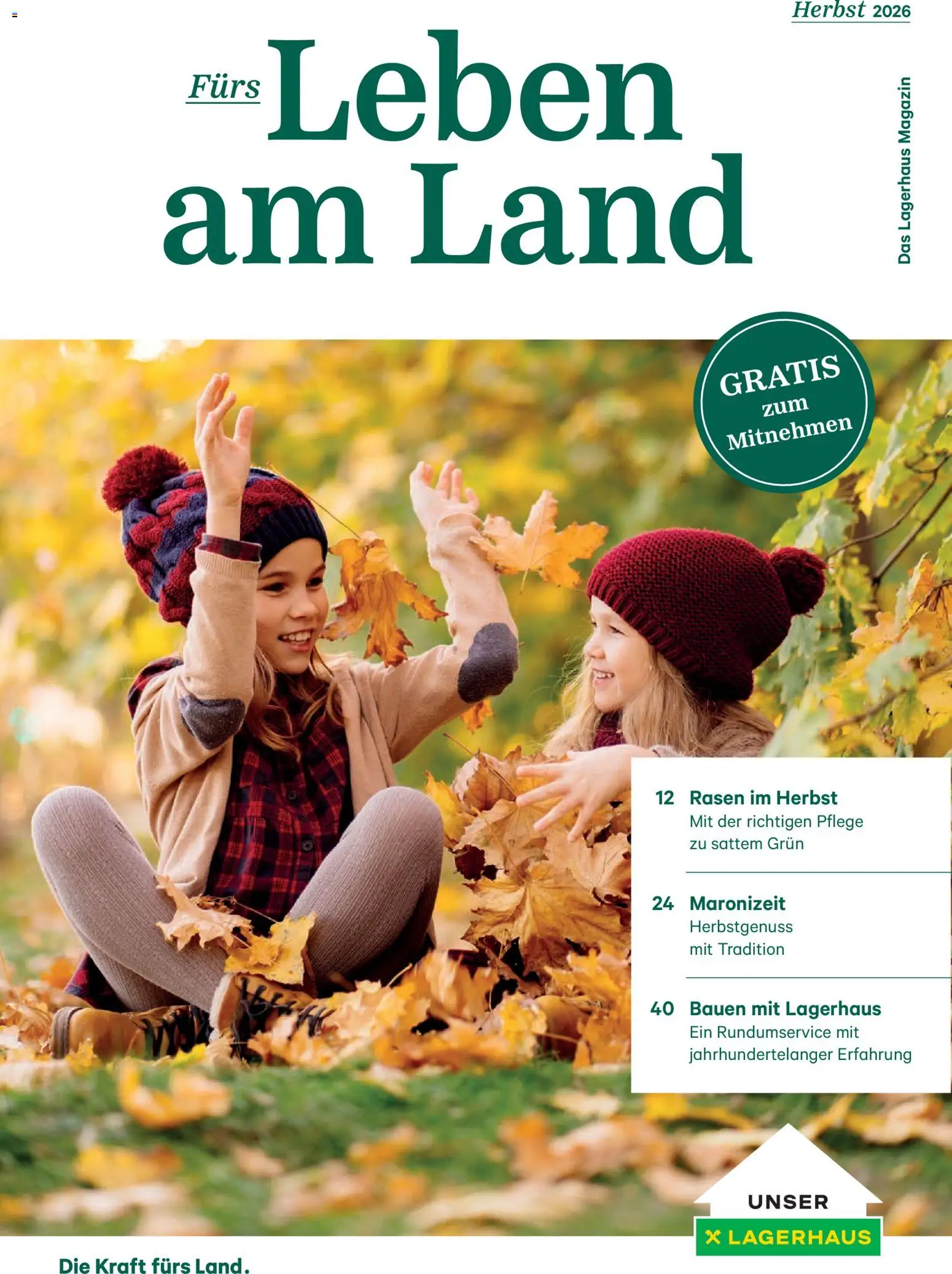 Vorschau der Angebote: Lagerhaus Lagerhaus Fürs Leben am Land Herbst 2026 gültig ab 01.08.2026 - Magazin