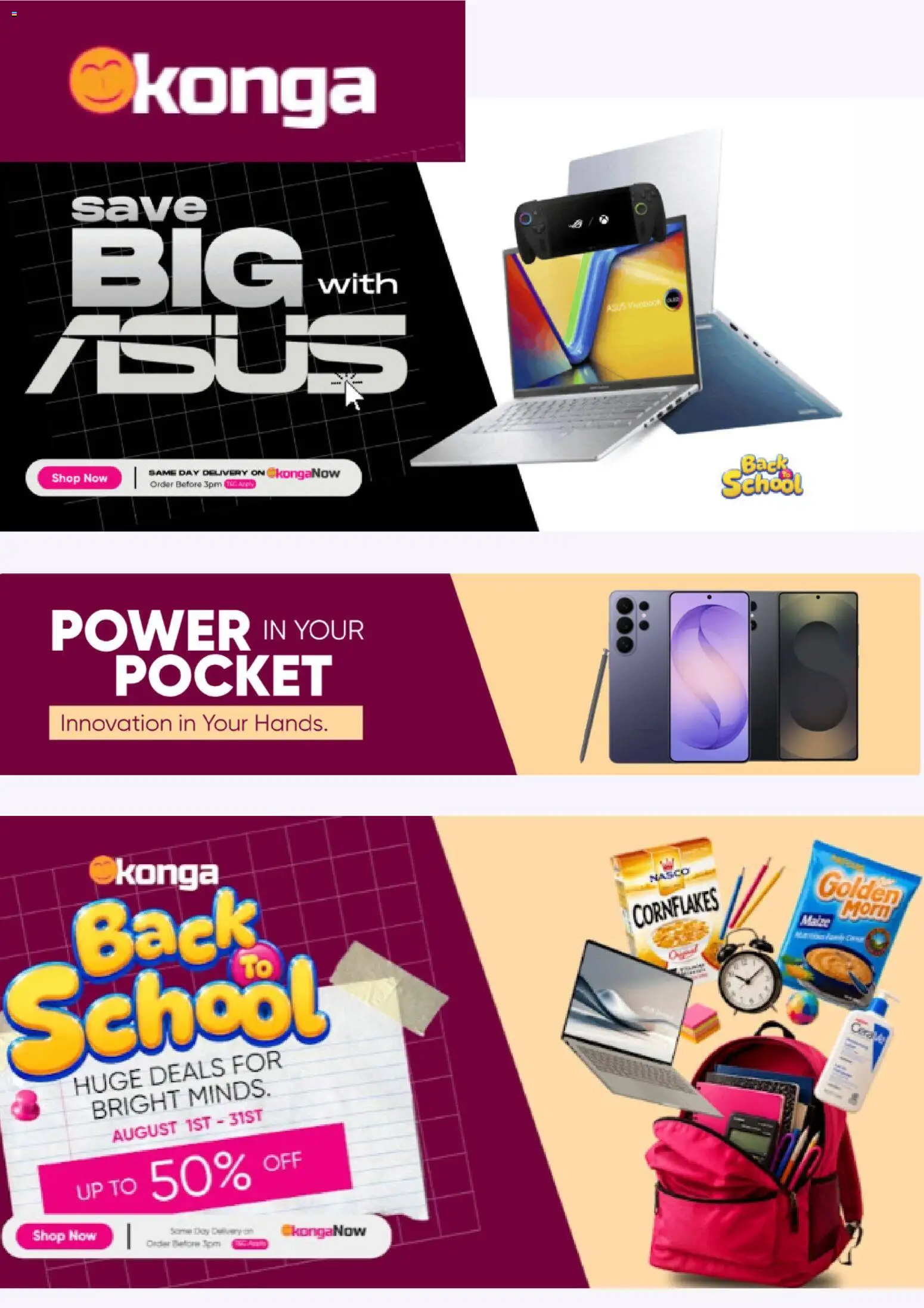 Preview of Konga Konga Catalogue valid 24/08/2026