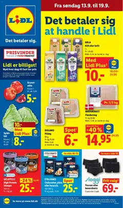 Eksempel på tilbudsavis Lidl - Tilbudsavis fra butik Lidl gyldig fra 13/09/2026