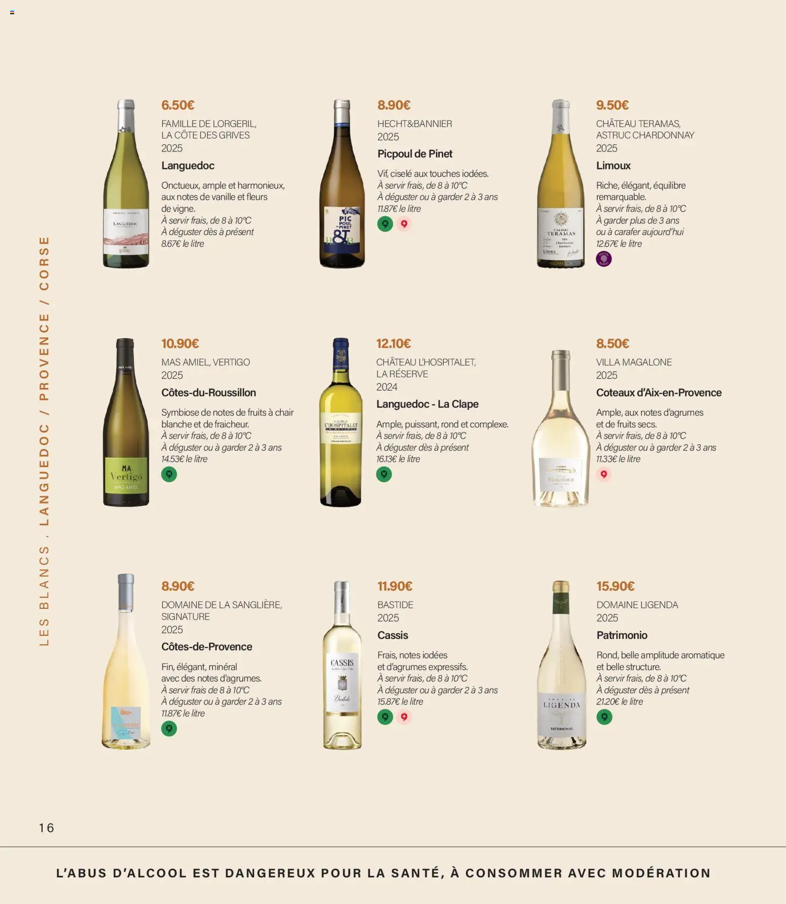 Prévisualisation de Monoprix - Guide foire aux vins du magasin Monoprix formulaire valide 11/09/2026 - Cassis, Fleurs, Fruits, Vanille