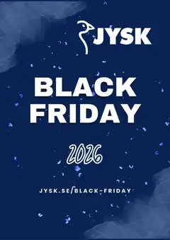 Förhandsgranska reklamblad JYSK - Black Friday förhandsinformation från butik JYSK gäller från 19/10/2026