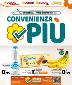 Anteprima dell'opuscolo Conad volantino Convenienza Più Sicilia dal negozio Conad valido da 16/09/2026