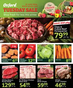 Preview of Oxford Freshmarket flyer valid from 25/08/2026