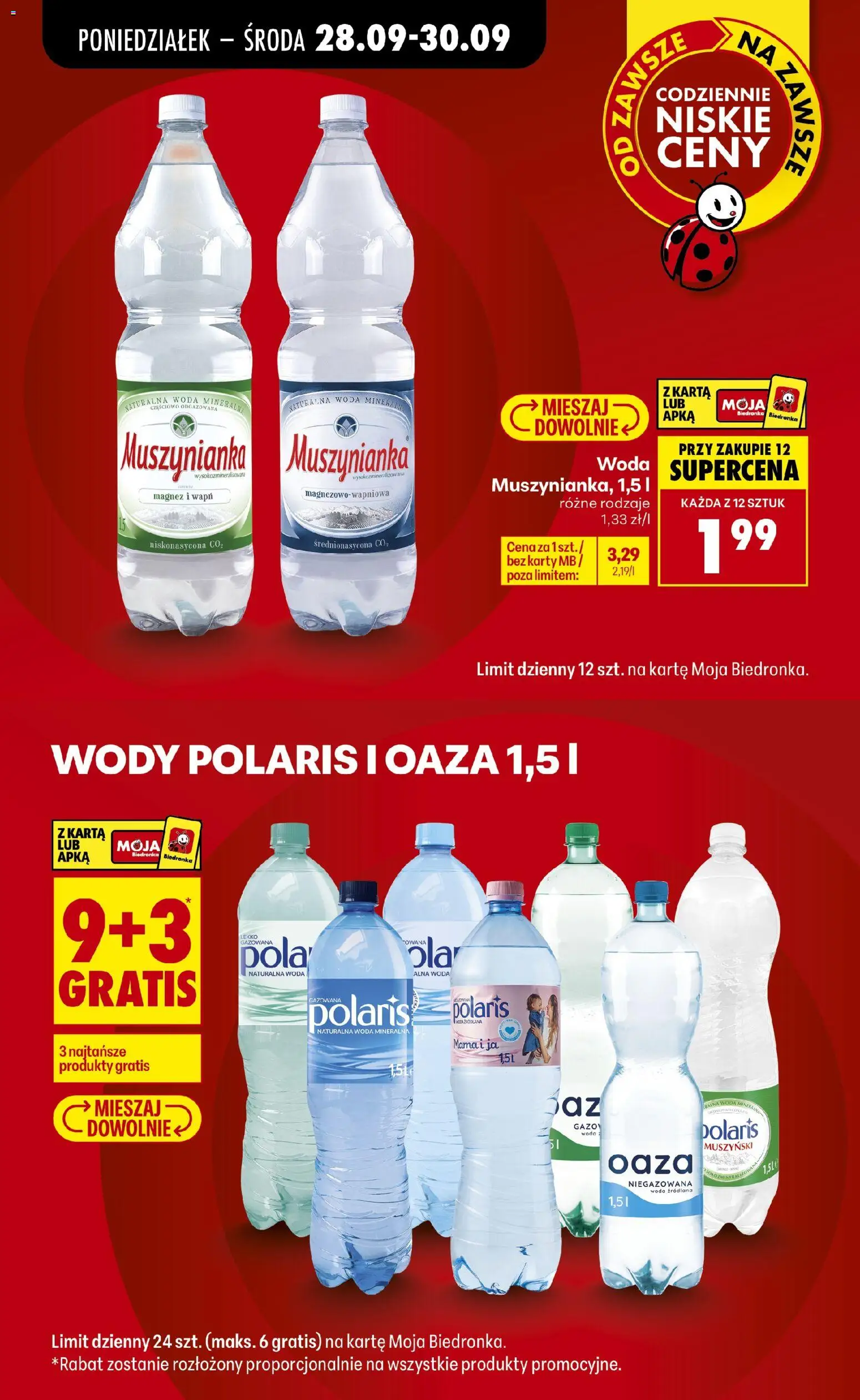 Pogląd gazetki "Biedronka gazetka od poniedziałku" ze sklepu Biedronka ważnej od 28.09.2026