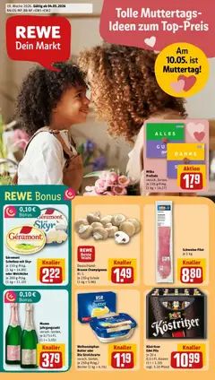 Vorschau von dem Prospekt des Geschäftes Rewe, gültig ab dem 04.05.2026