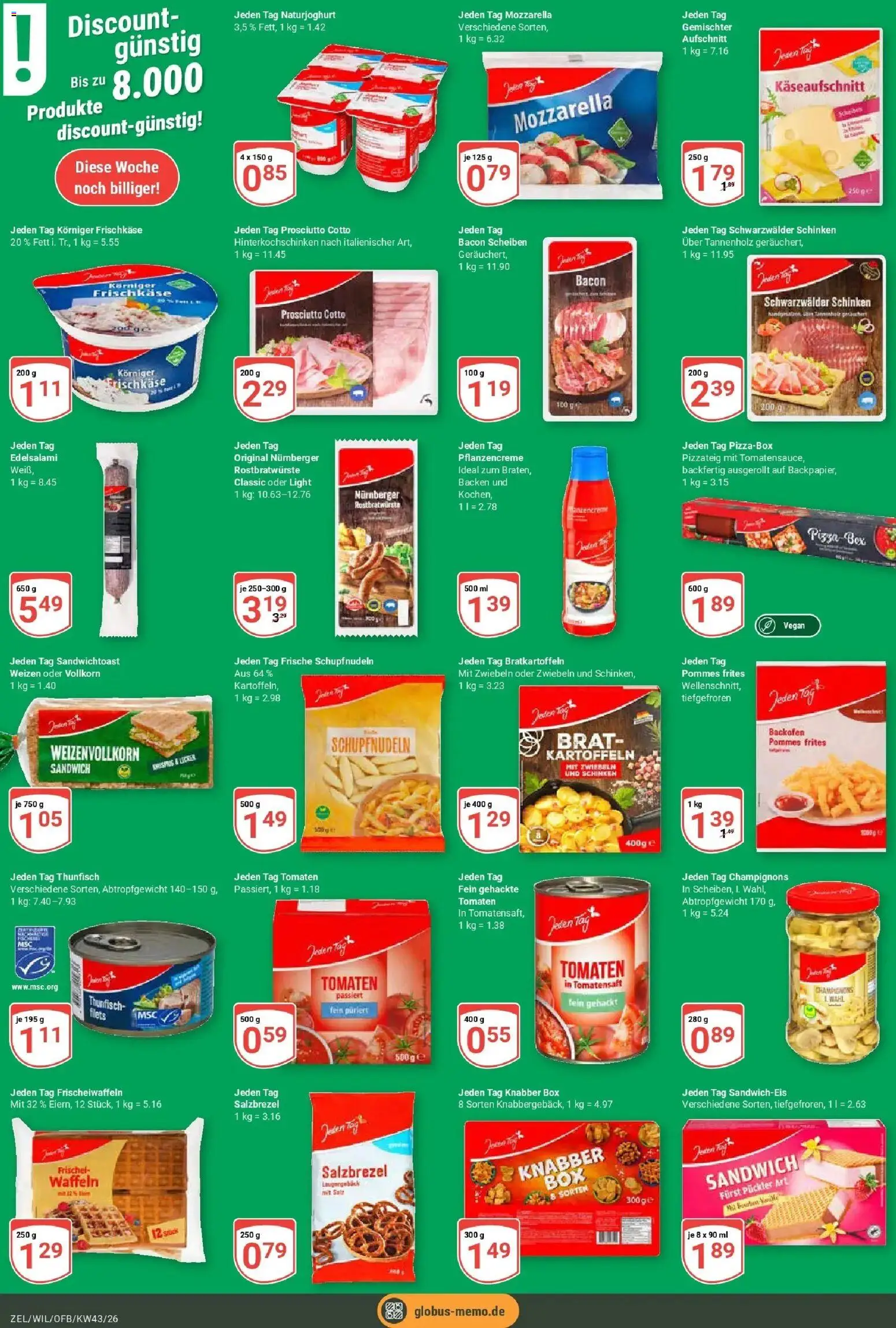 Vorschau von dem Prospekt des Geschäftes Globus, gültig ab dem 19.10.2026