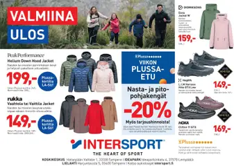 Kaupan Intersport Intersport tarjoukset Tampere esikatselu, voimassa 24/10/2026