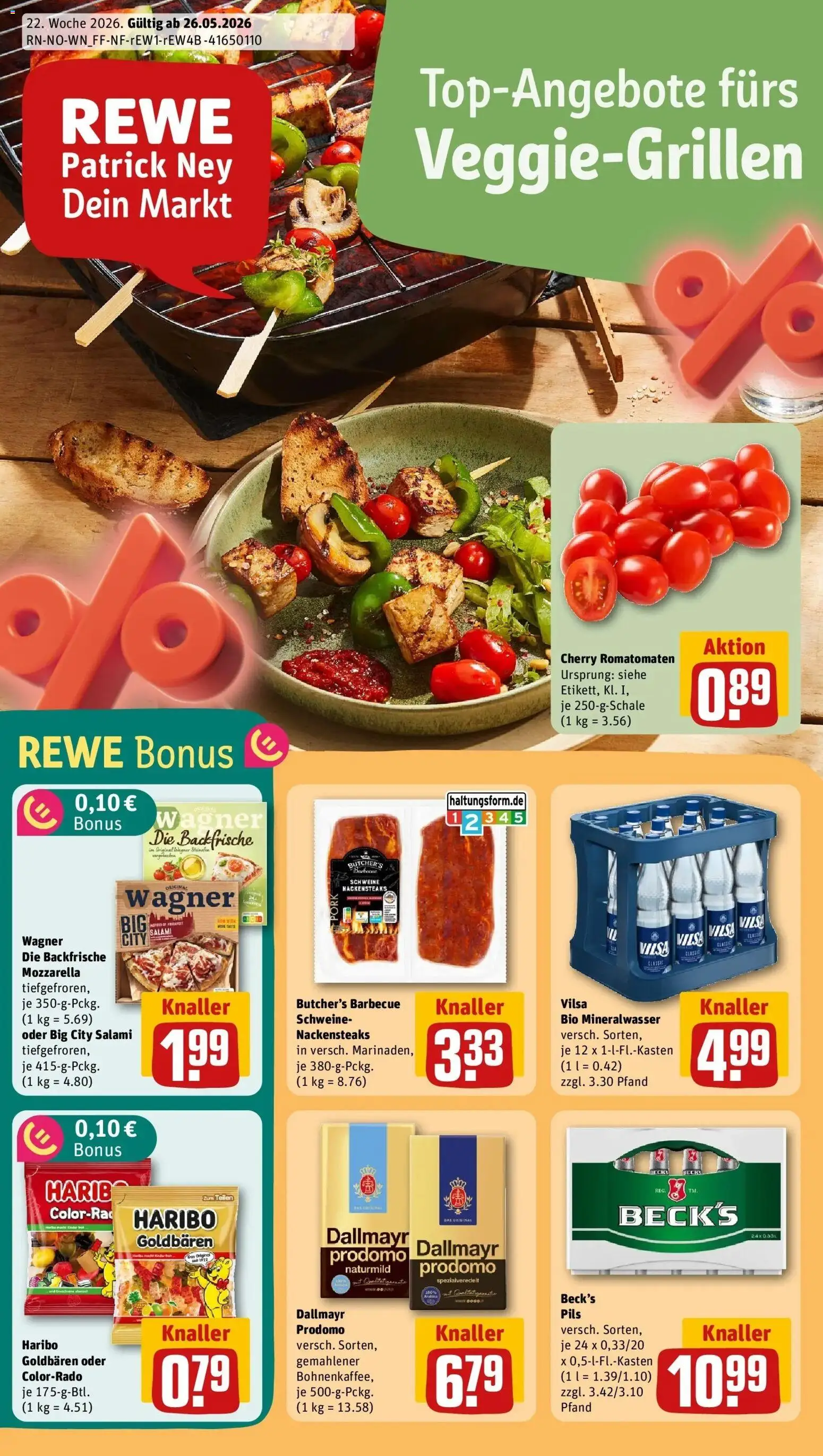 Vorschau von dem Prospekt des Geschäftes Rewe, gültig ab dem 26.05.2026