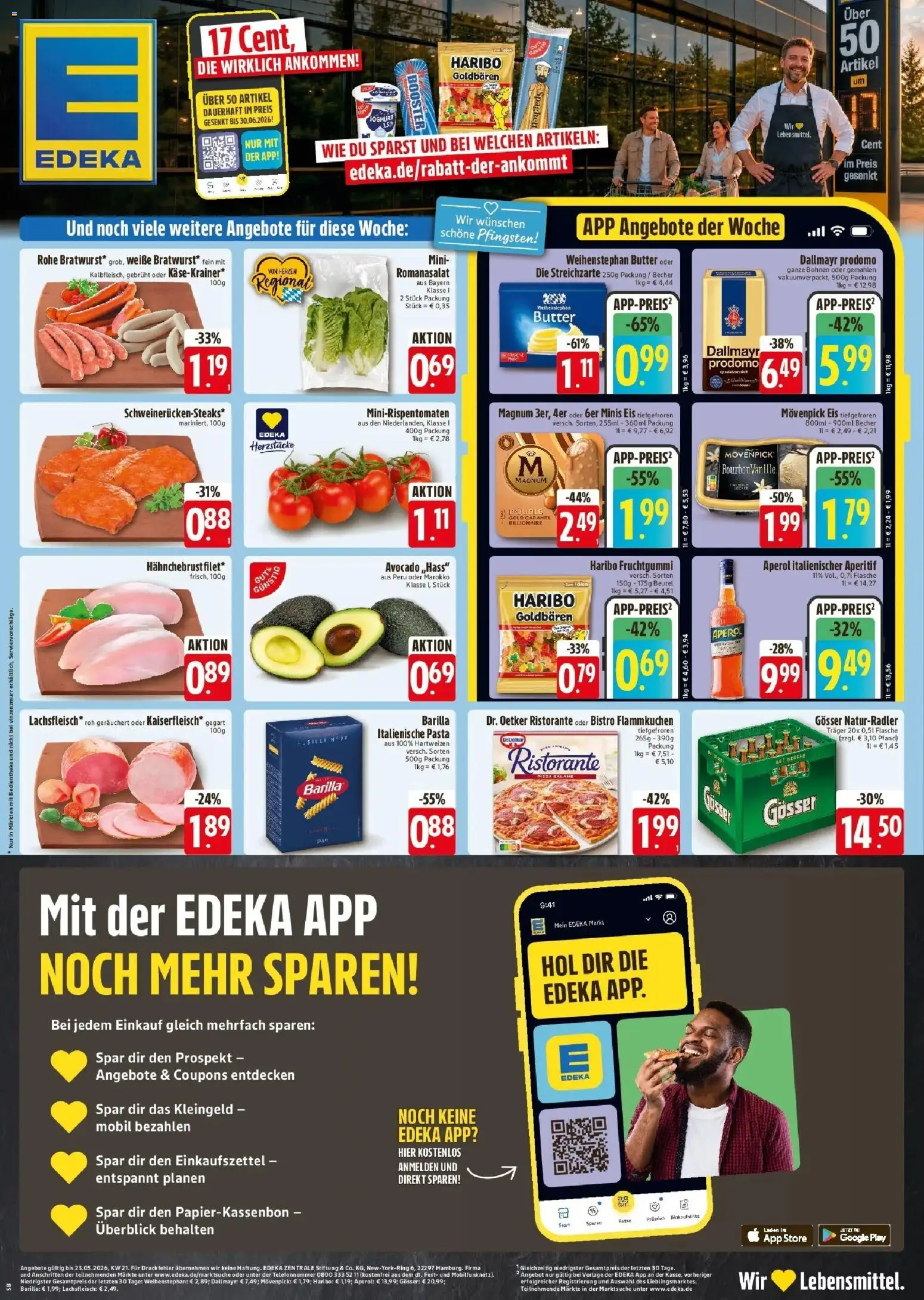Vorschau von dem Prospekt des Geschäftes Edeka, gültig ab dem 20.05.2026