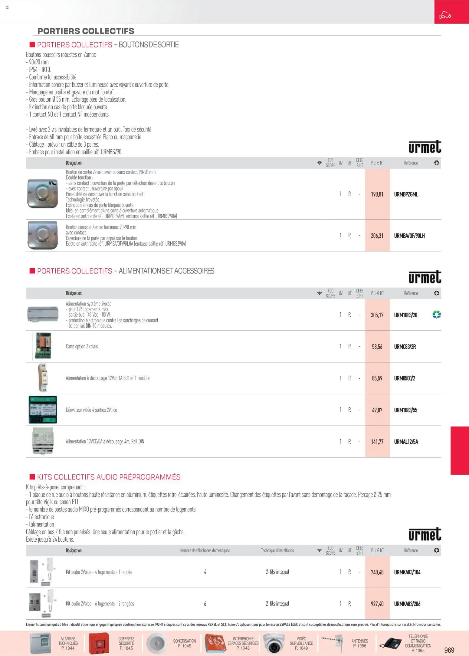 Prévisualisation de Brochure sécurité, communication du magasin Rexel formulaire valide 18/11/2025 - Radio, Alimentation, Livre, Porte, Éclairage, Audio, Câble, Portier