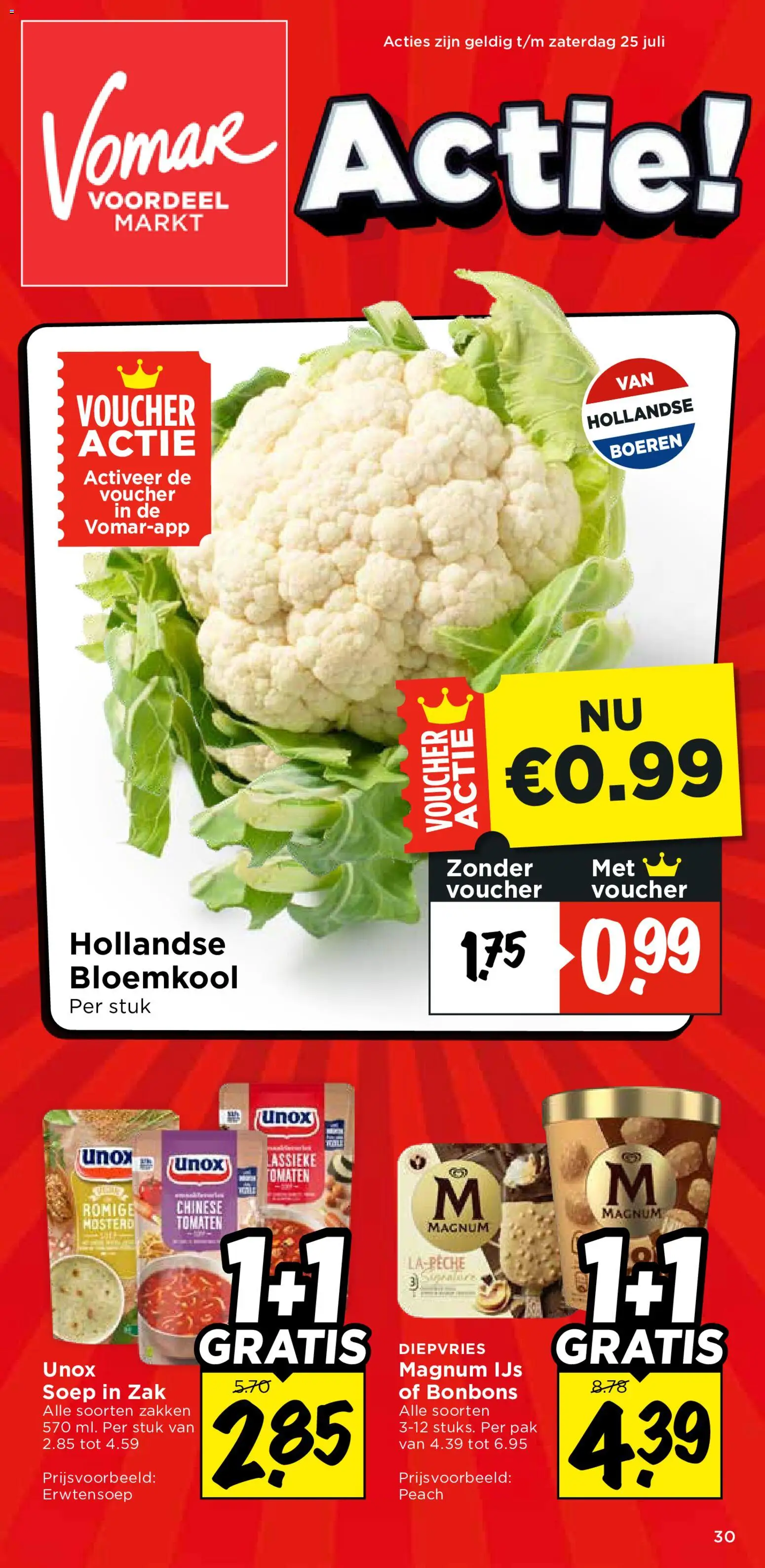 Voorbeeld van Vomar folder - Weekend folder van winkel Vomar geldig vanaf 23-07-2026