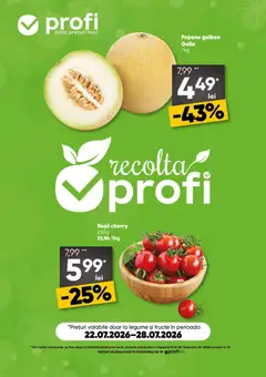 Previzualizarea de cataloage: Profi Profi Catalog Fresh Go valabil de la 22.07.2026