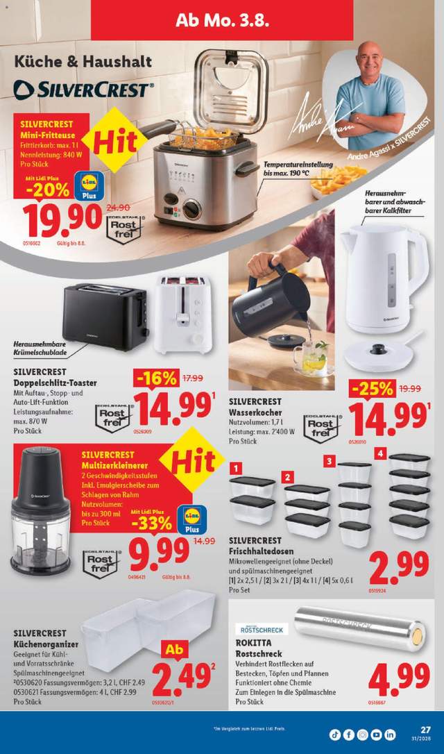 Neue Lidl Aktionen ab 30.07.