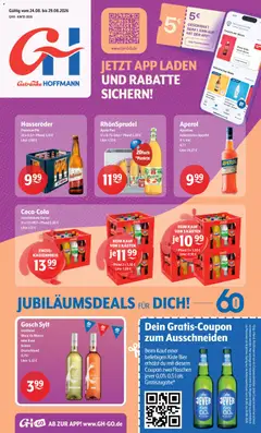 Vorschau von dem Prospekt des Geschäftes Getränke Hoffmann, gültig ab dem 24.08.2026