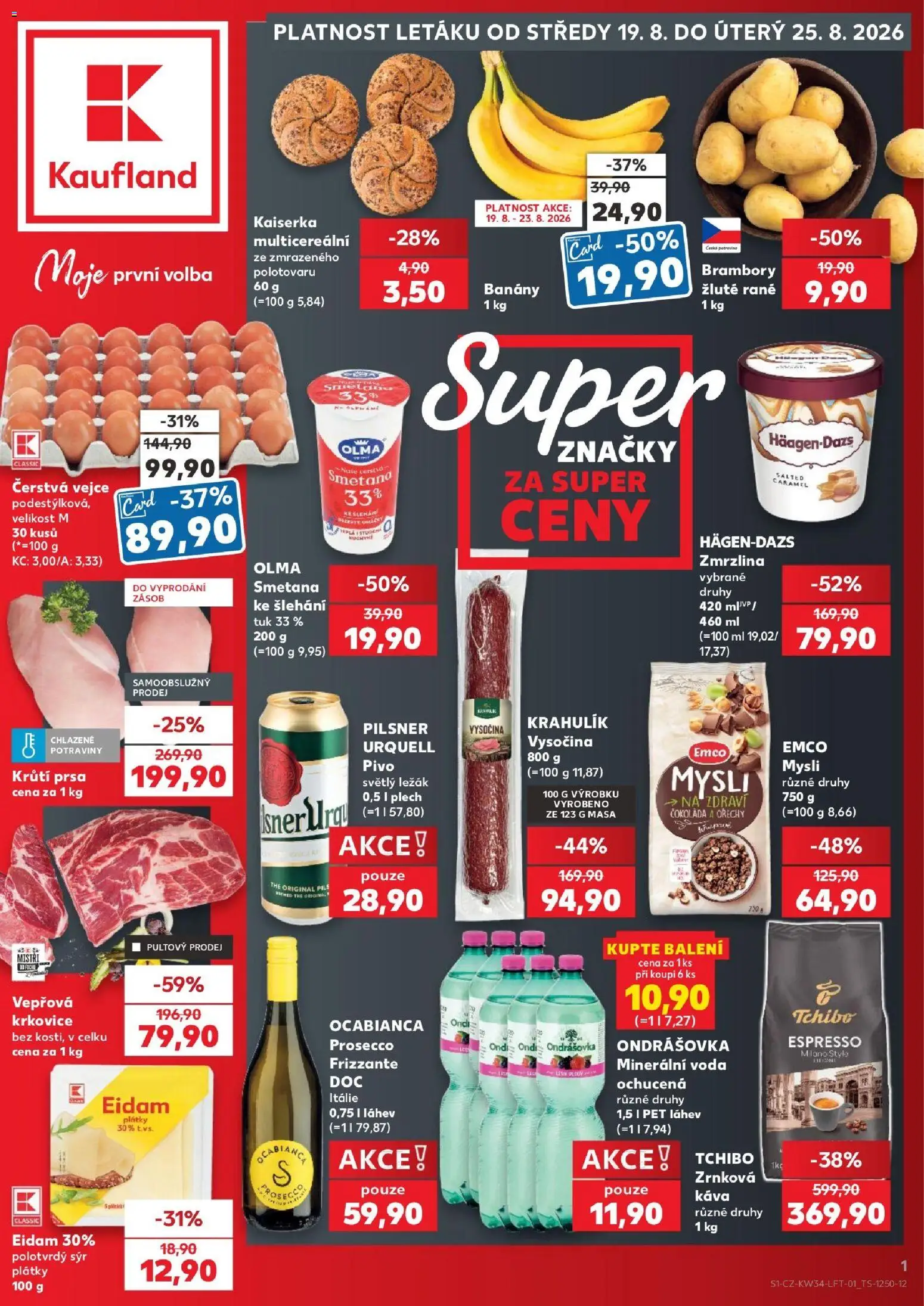 Náhled nabídky: Kaufland Kaufland leták - Kolín platný od 19.08.2026