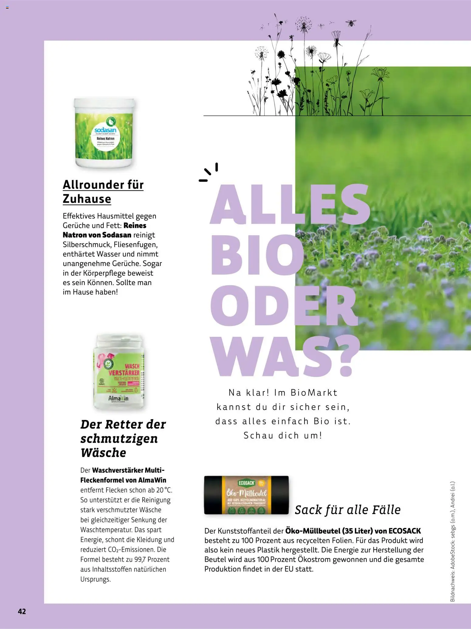 Vorschau von dem Prospekt des Geschäftes BioMarkt, gültig ab dem 17.07.2026 - Wasser, Verstärker