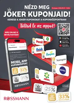 Rossmann - Rossmann Szórólap megtekintése, amely érvényes 2026.09.21.-től