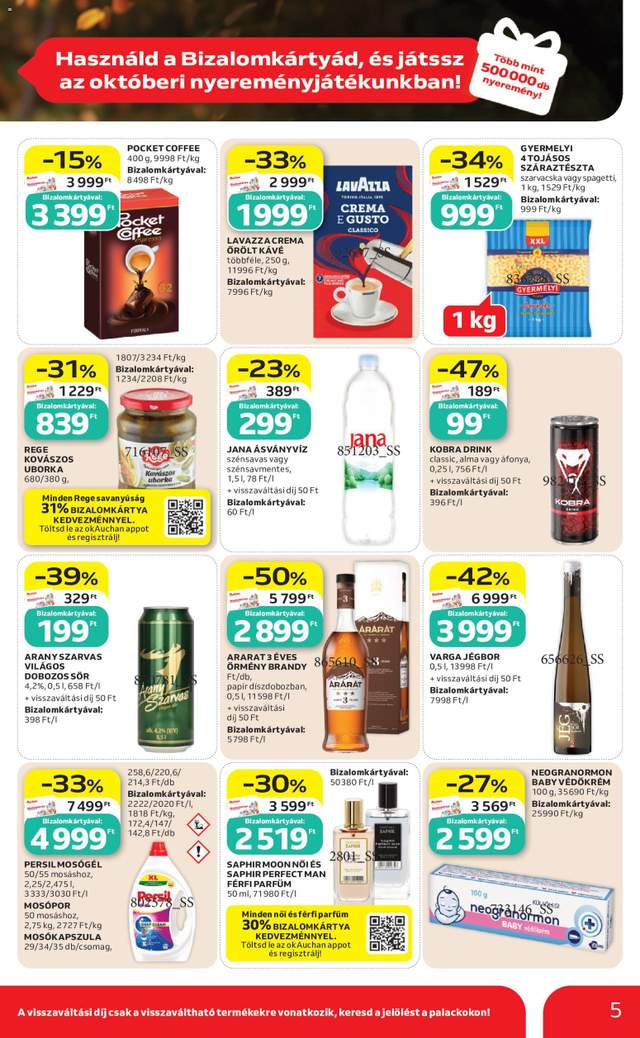 Új Auchan akciós újság 10.01.