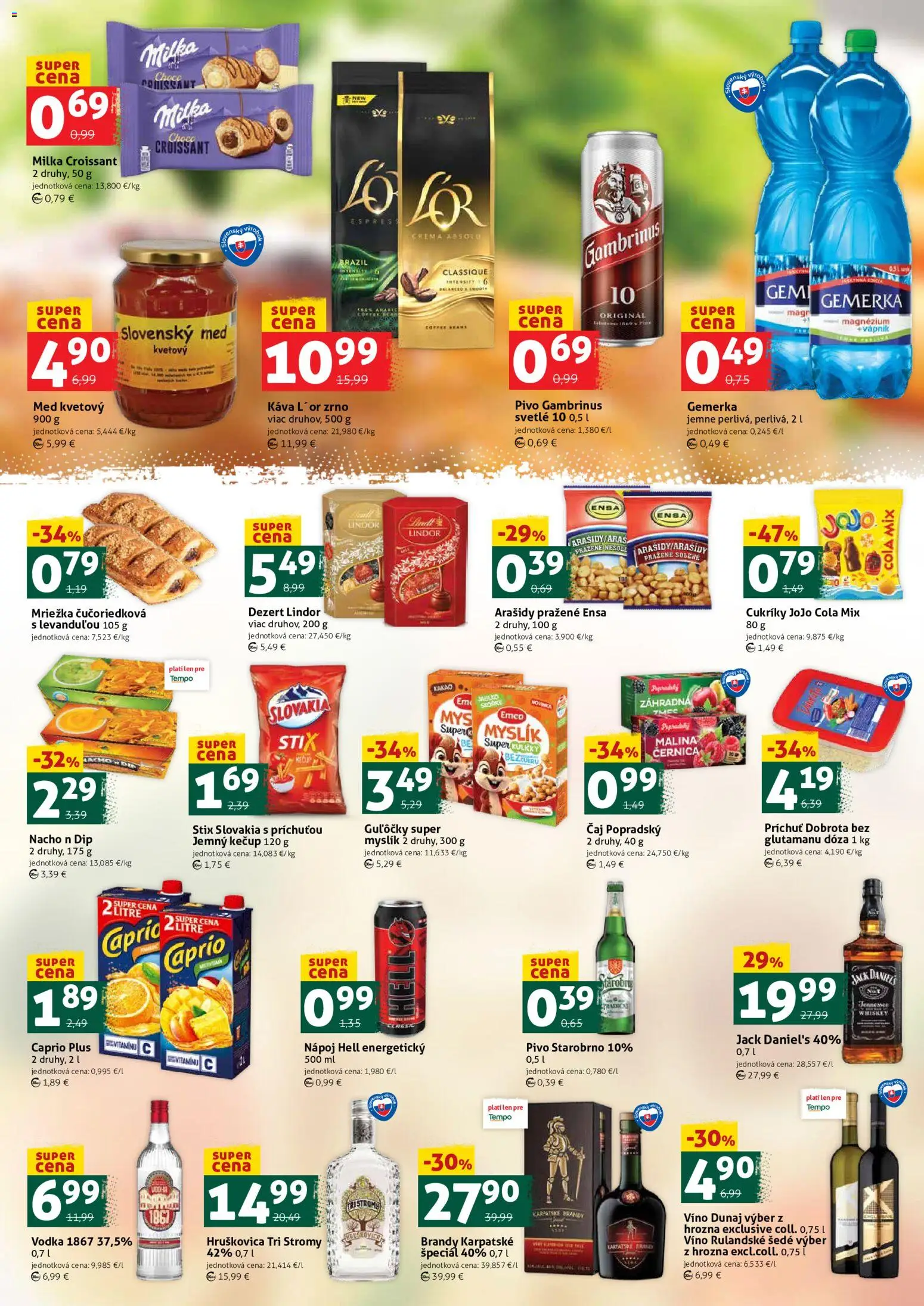 Náhľad COOP Jednota letáku platného od 02.10.2026