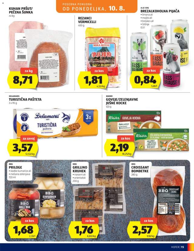 Novi Hofer katalog od 05.08.