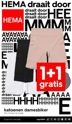 Voorbeeld van Hema folder van winkel Hema geldig vanaf 27-04-2026