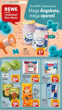 Vorschau von dem Prospekt des Geschäftes Rewe, gültig ab dem 21.09.2026
