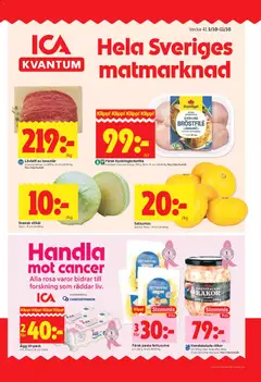 Förhandsgranska reklamblad ICA Kvantum erbjudanden från butik ICA Kvantum gäller från 05/10/2026