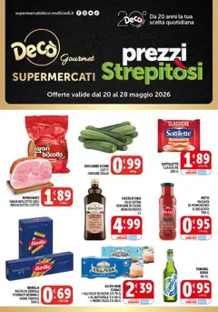 Anteprima dell'opuscolo Decò volantino Gourmet dal negozio Decò valido da 20/05/2026