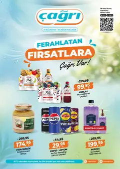 Çağrı Market Çağrı Market Katalog 21.08.2026 - Broşürünün önizlemesi